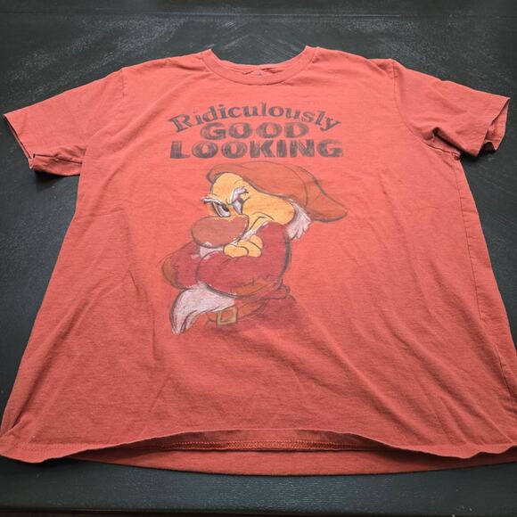 Disney Grumpy Dwarf Graphic Tee Men's Size XL - Picture 3 of 5